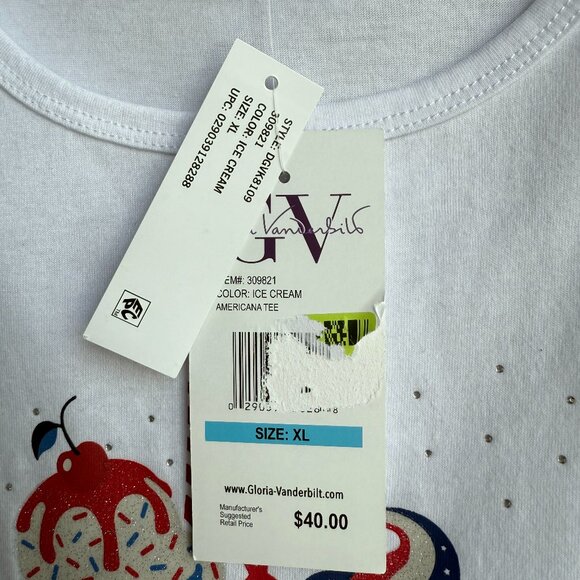 NWT Ice Cream Americana Tee - Picture 3 of 8